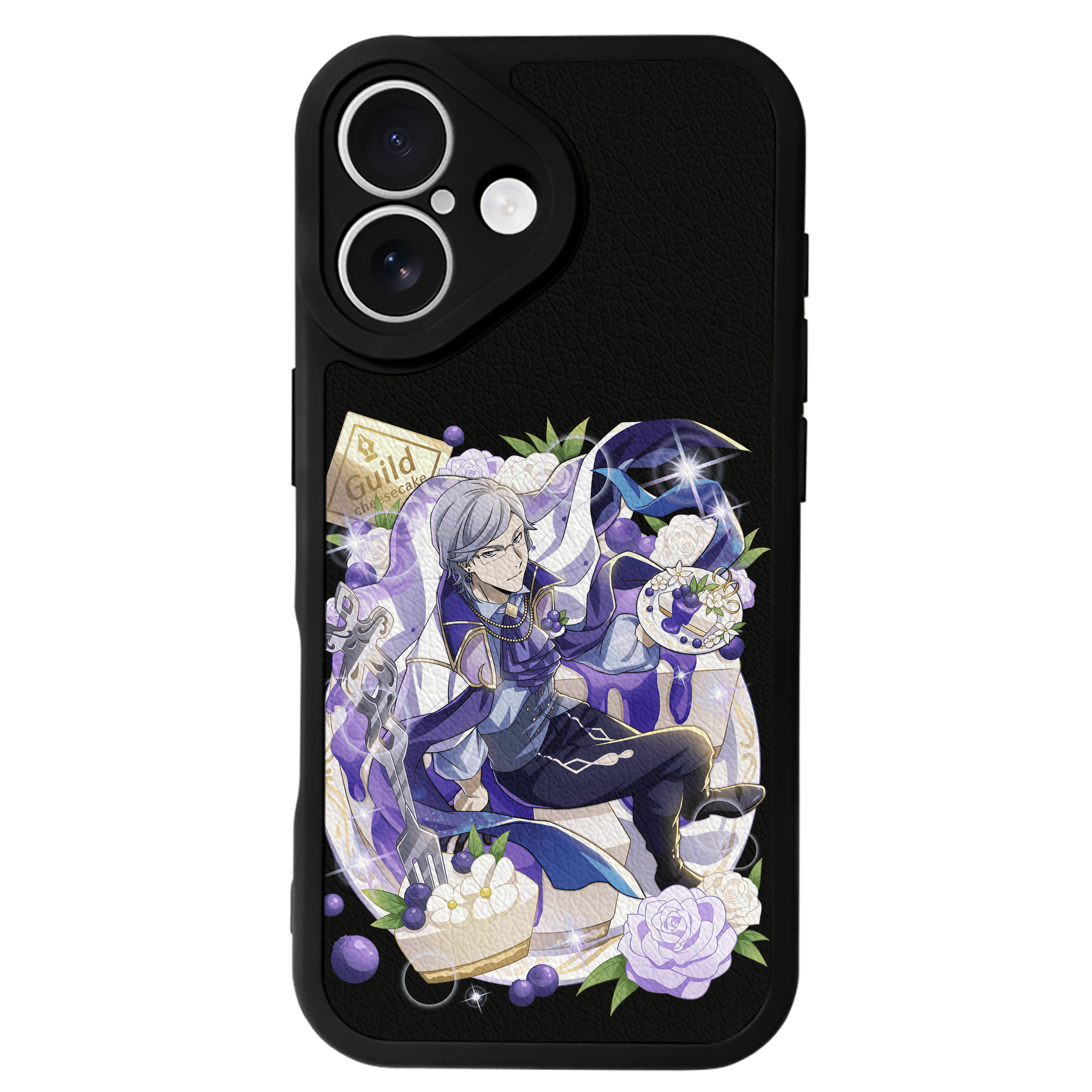（画像用） 文豪ストレイドッグス Bungo Stray Dogs 【iPhone 16シリーズ対応】シリコンスマホケース（レザー調） 材質：シリコン